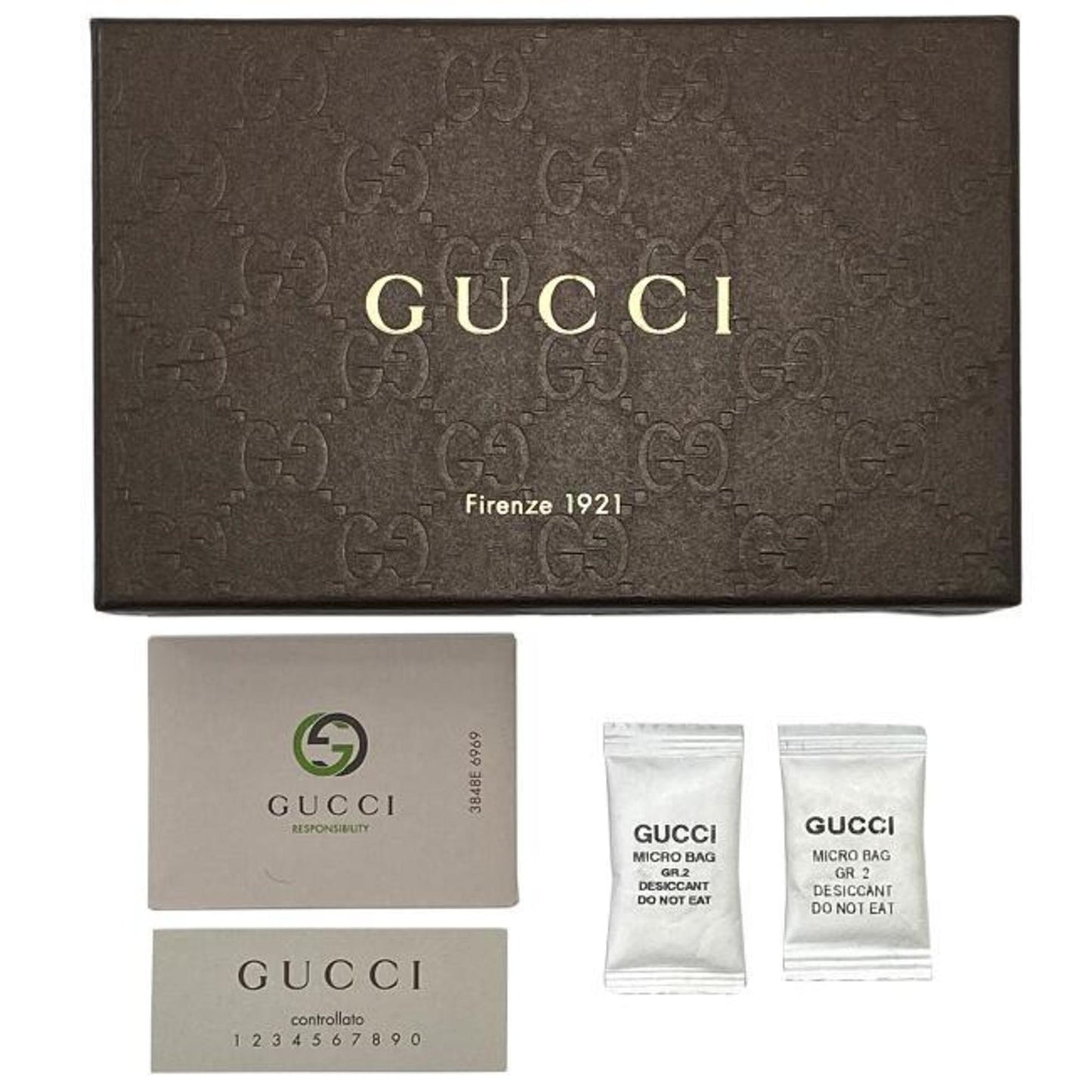 Gucci Coin Case Bronze Gold Micro Shima 256810 Patent Leather GUCCI Brown Purse Card Pocket GG Round
