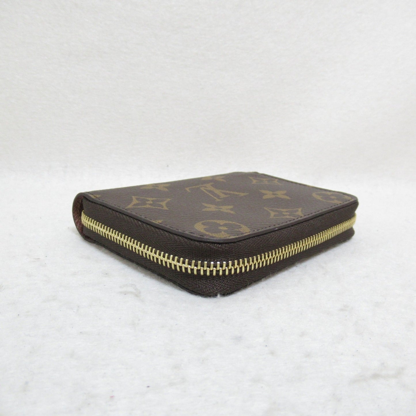 LOUIS VUITTON Zippy coin purse Brown Monogram PVC coated canvas M60067