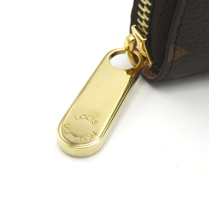 LOUIS VUITTON Zippy wallet Brown Pink Rose valerine Monogram PVC coated canvas M41894