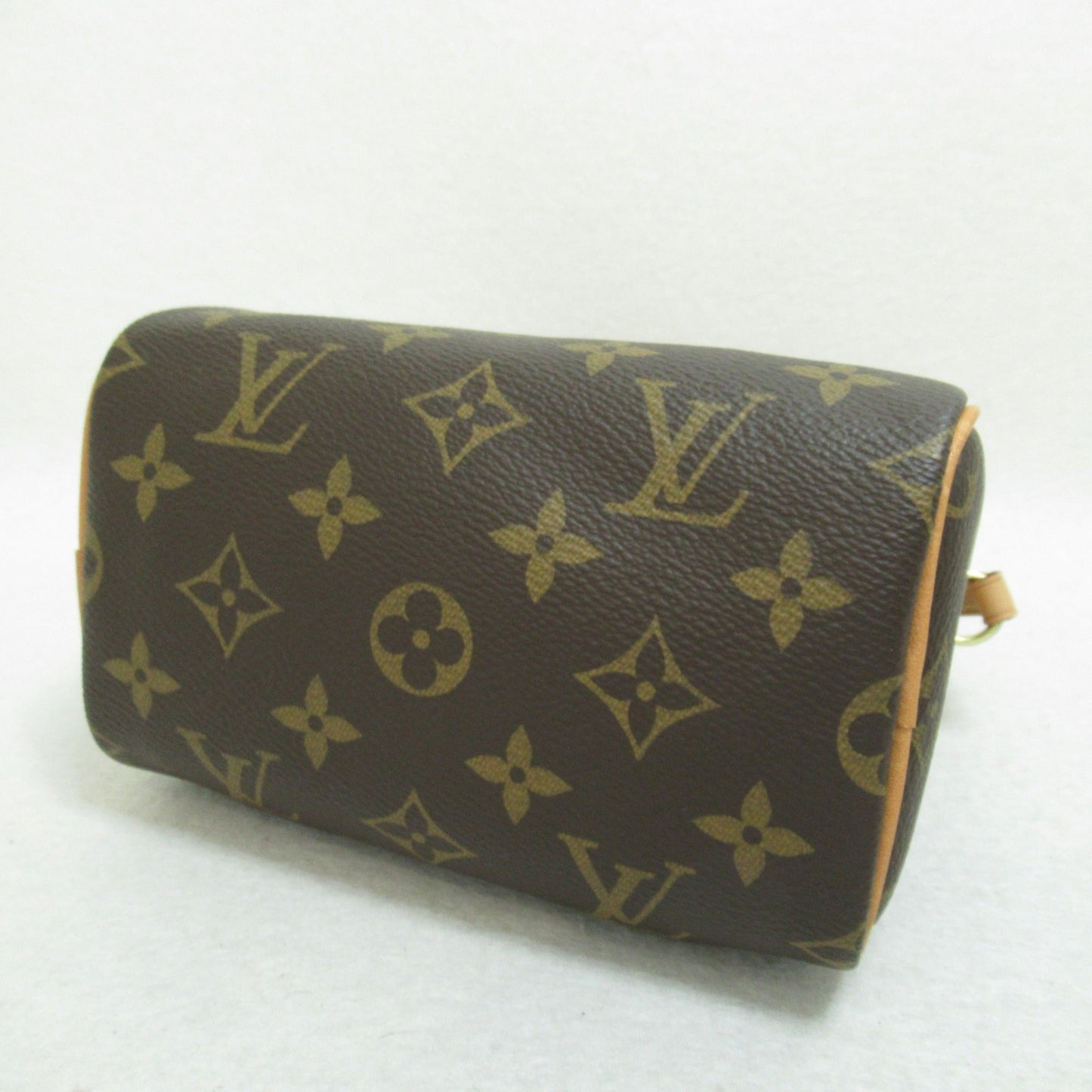 LOUIS VUITTON Nano speedy Brown Monogram PVC coated canvas M61252