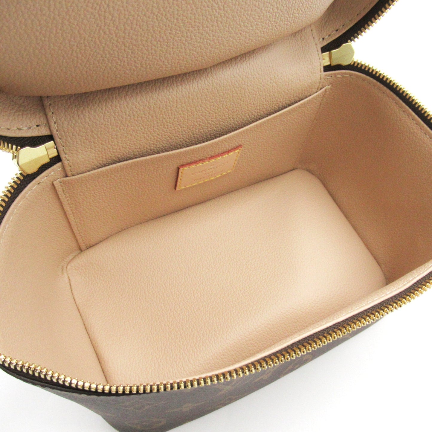 LOUIS VUITTON Nice Mini Vanity Bag Brown Monogram PVC coated canvas M44495