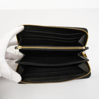 LOUIS VUITTONAuth  Monogram Empreinte Zippy Wallet M60571 Women's Long Wallet