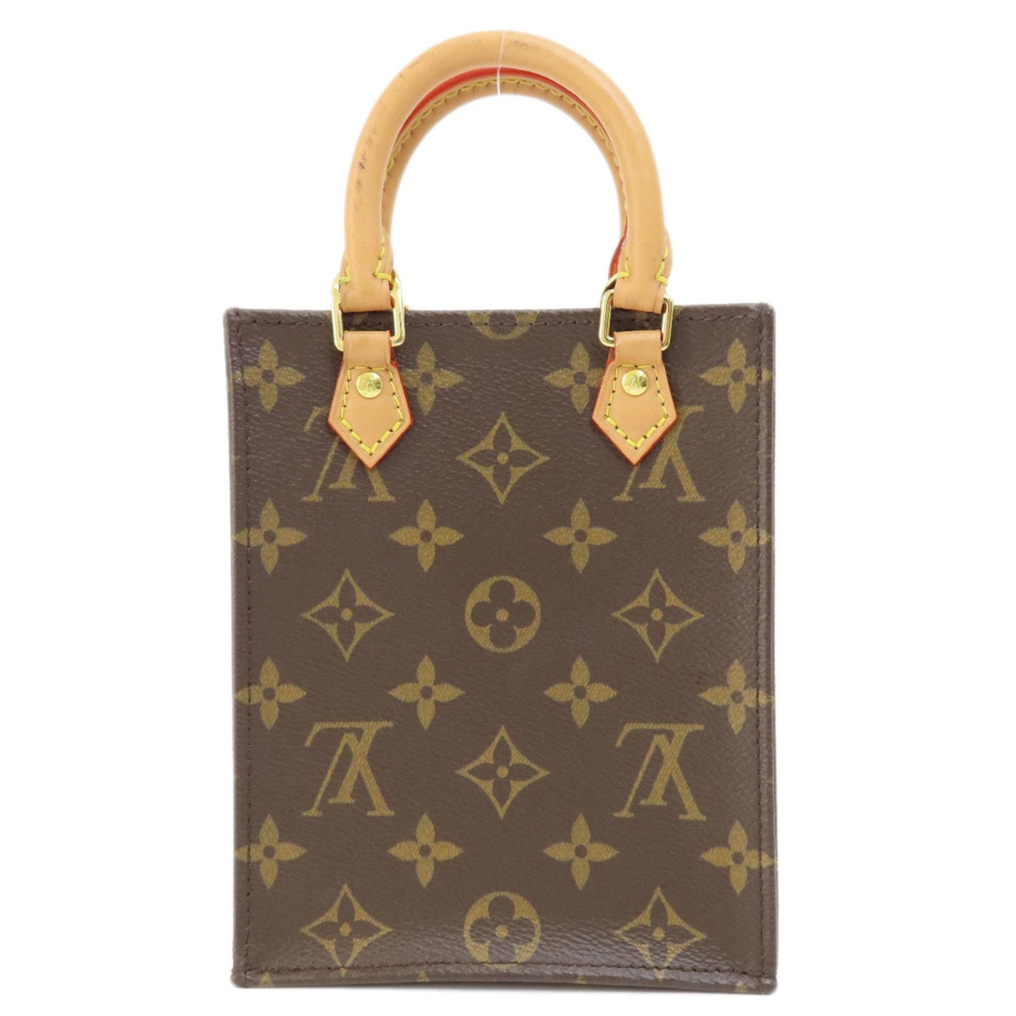 LOUIS VUITTON M69442 Petite Sac Pla Monogram Handbag Canvas Women's