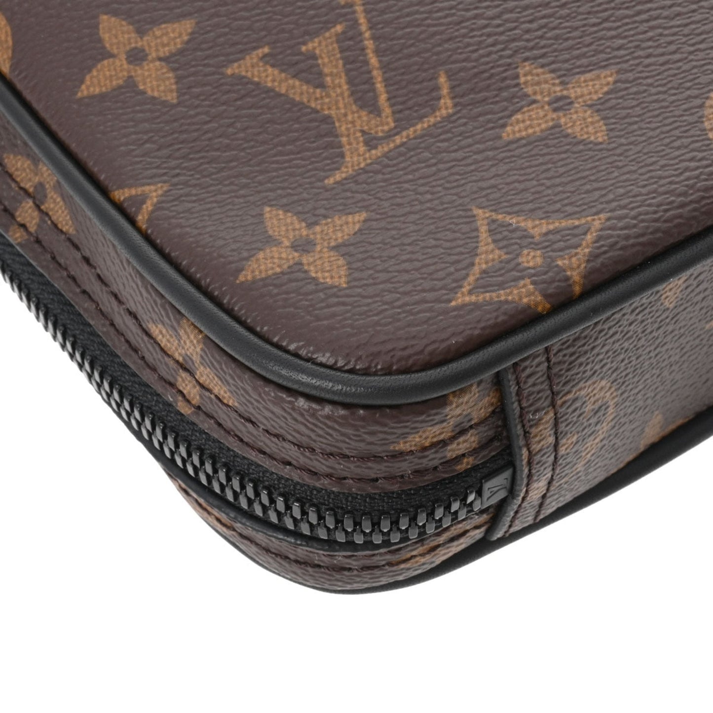 LOUIS VUITTON Monogram Solar Ray Utility Side Bag Brown M44477 Men's Canvas Waist