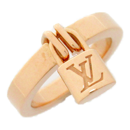 LOUIS VUITTON Bar Lock It Ring PM Ring Gold K18PG[Rose Gold] Gold