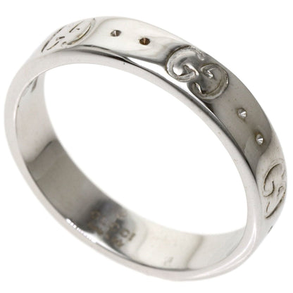 Gucci Icon #13 Ring K18 White Gold Ladies GUCCI