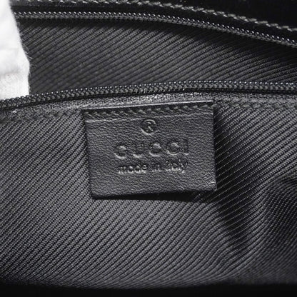 GUCCIAuth  Jackie Handbag 002 1067 Women's Leather,GG Canvas Black