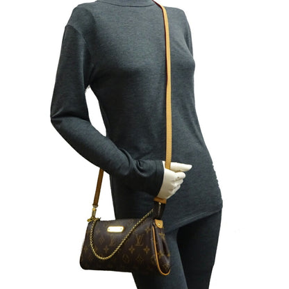 Louis Vuitton Eva Women's Pouch M95567() Monogram Brown