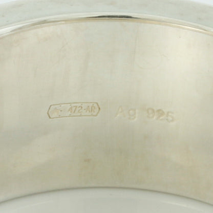 Gucci SV925 Ring G Mark 7.5 # 8 Silver Ladies 925