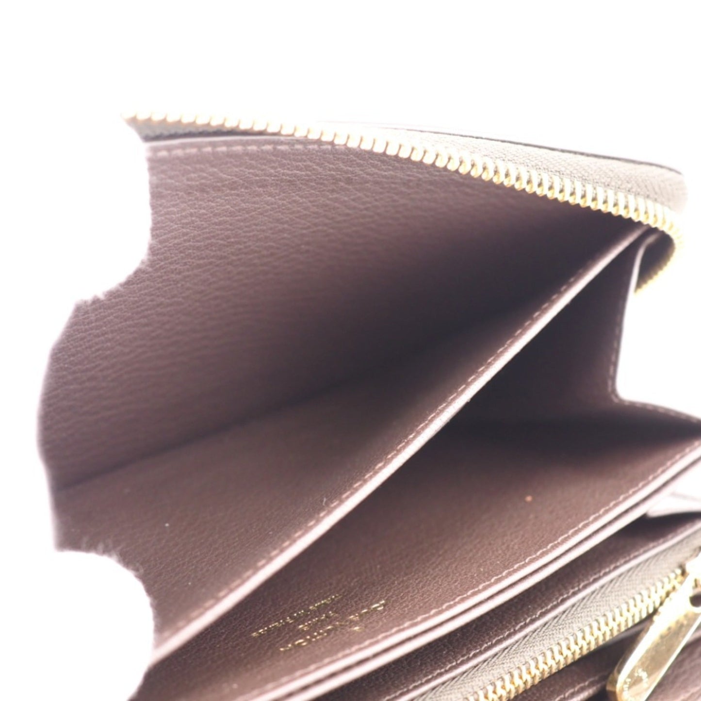 LOUIS VUITTON N80148 Zippy Wallet Monogram Long Brown Unisex