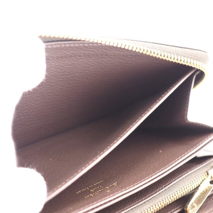 LOUIS VUITTON N80148 Zippy Wallet Monogram Long Brown Unisex