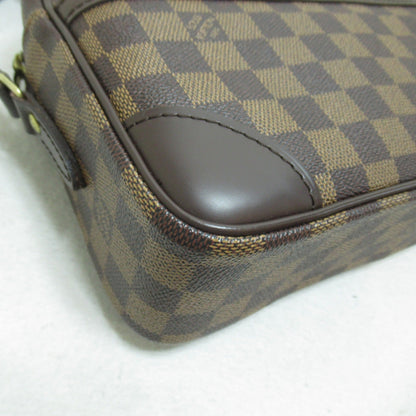 LOUIS VUITTON Trocadero 27 Brown Ebene Damier PVC coated canvas N48085