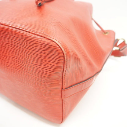 LOUIS VUITTON M44107 Petit Noe One Shoulder Bag Epi Red Ladies