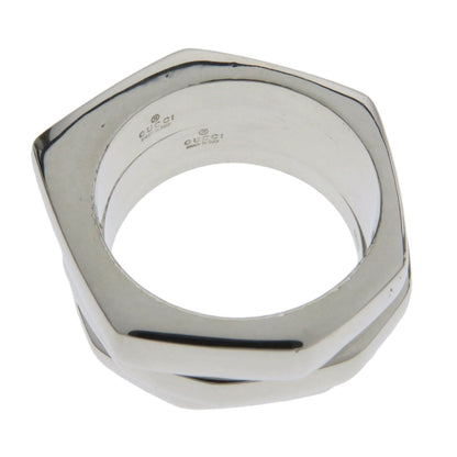 Gucci Triple Hexagon 3 Set Ring/Ring Silver Ladies GUCCI