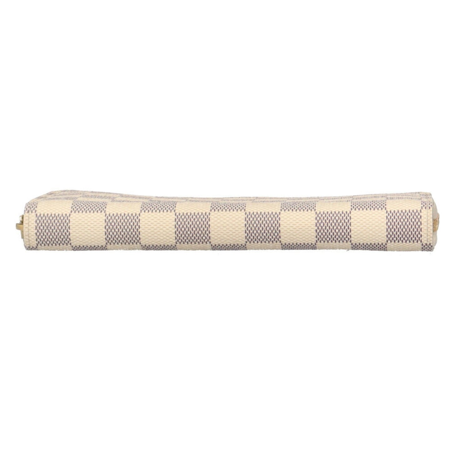LOUIS VUITTON Zippy Damier Azur Long Wallet Canvas Women's