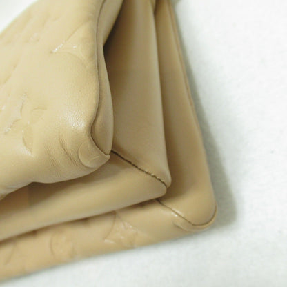 LOUIS VUITTON Coussin PM Shoulder Bag Beige Lamb leather leather M57791