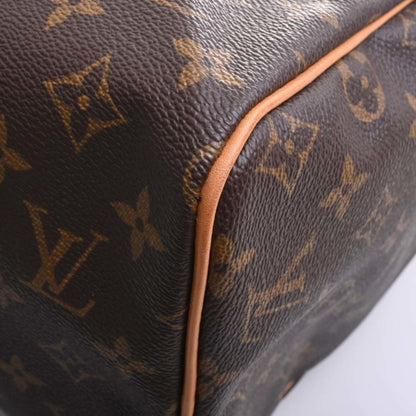 LOUIS VUITTON Monogram Speedy 30 Handbag Boston Bag M41526 Brown Women's