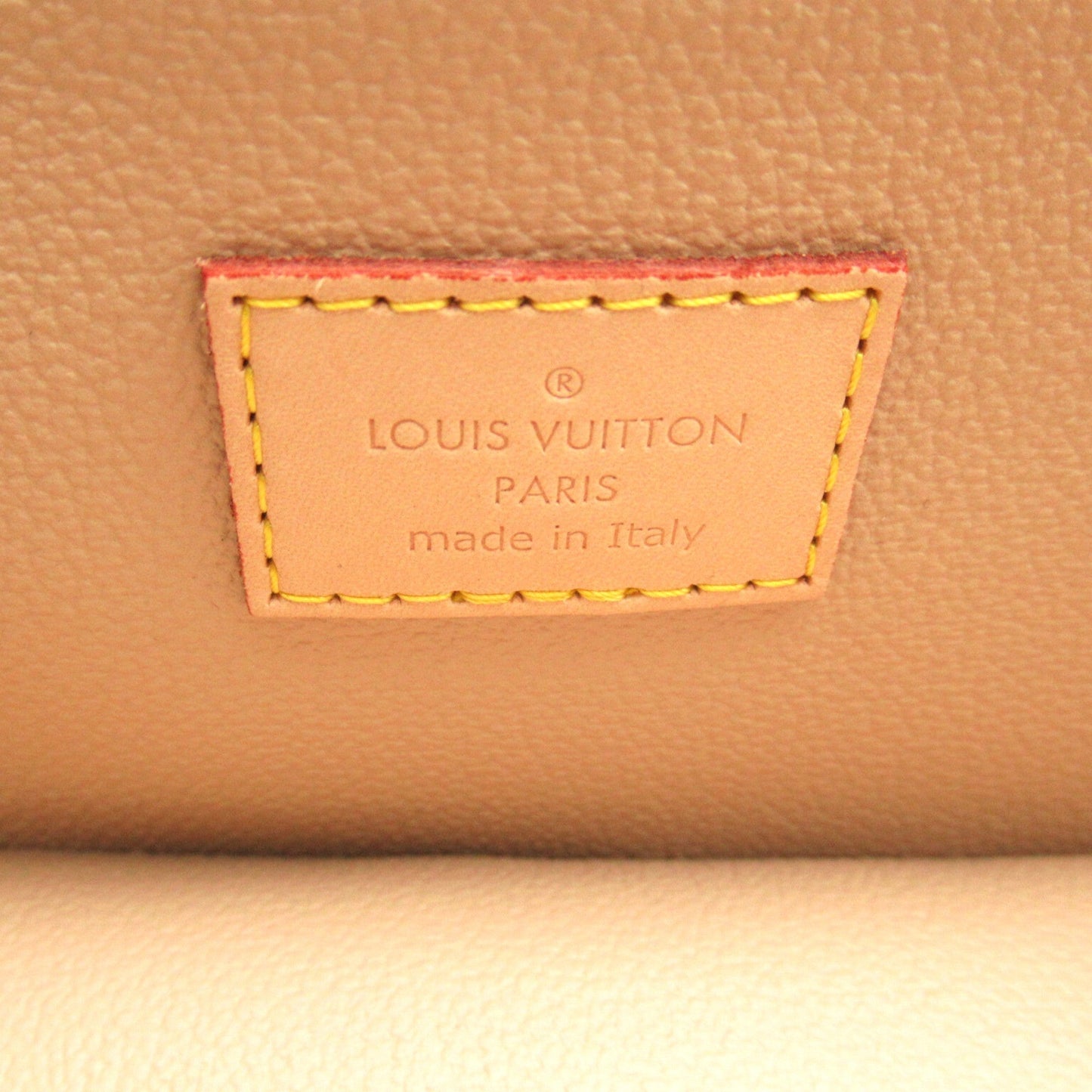 LOUIS VUITTON Nice Mini Vanity Bag Brown Monogram PVC coated canvas M44495