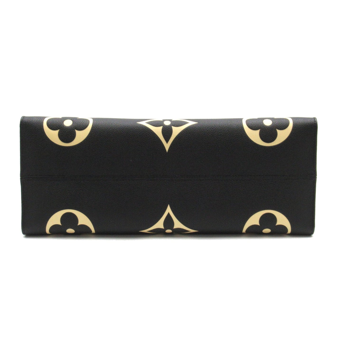 LOUIS VUITTON V Crafty On The Go GM Black Black Monogram empreinte leather M45373
