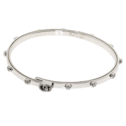 Gucci GG Running Diamond # 16 Bracelet K18 White Gold Ladies GUCCI