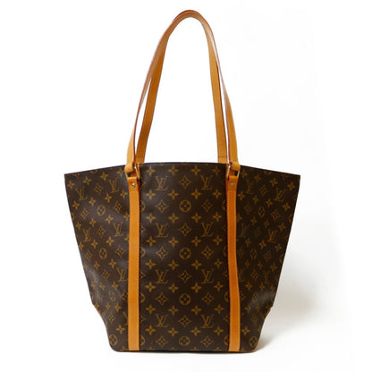 Louis Vuitton Handbag Monogram Louis Vuitton Sack M51108 Brown Women's Canvas