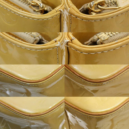 LOUIS VUITTON Houston handbag Vernis beige M91340 TH0051