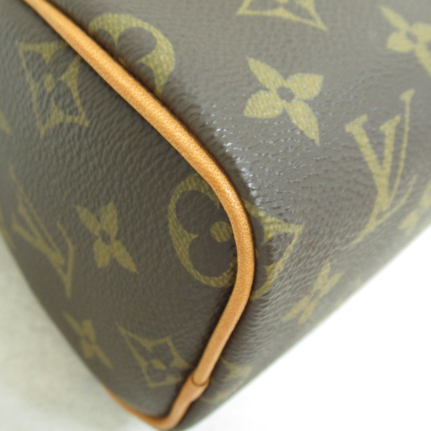 LOUIS VUITTON Nano speedy Brown Monogram PVC coated canvas M61252