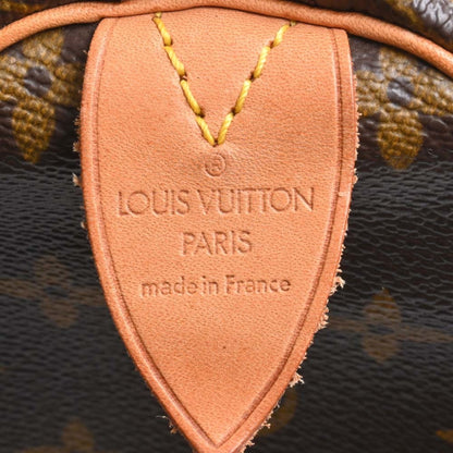 LOUIS VUITTON Monogram Speedy 40 Handbag Boston Bag M41522 Brown Women's
