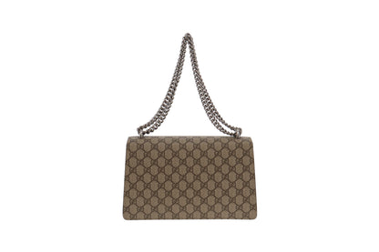Gucci Dionysus Small GG Supreme & Black Suede