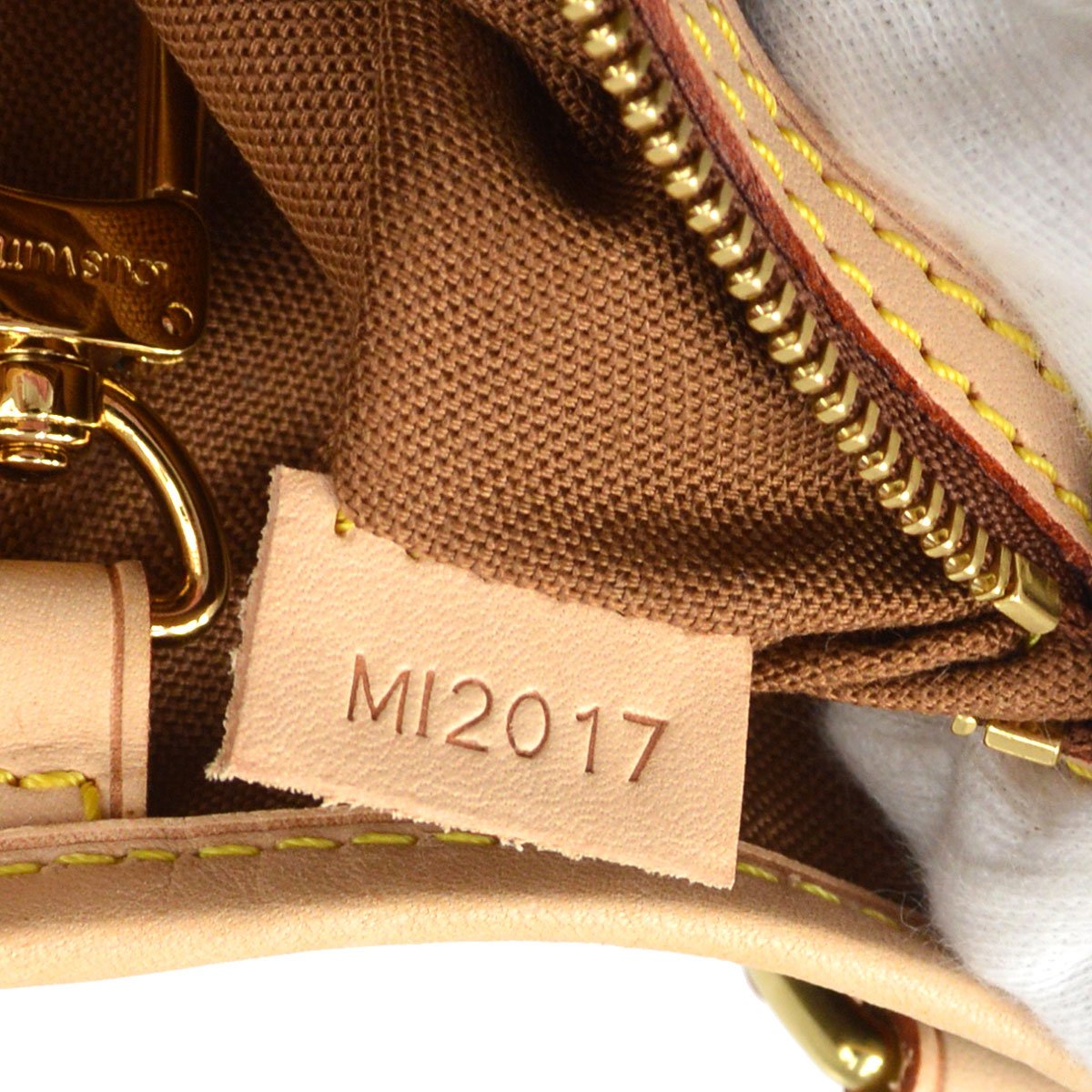 LOUIS VUITTON★ 2007 BATIGNOLLES VERTICAL MONOGRAM M51153 40321