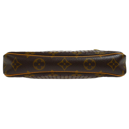 LOUIS VUITTON★ 2006 POCHETTE ACCESSOIRES HAND BAG MONOGRAM PERFO M95183 70223