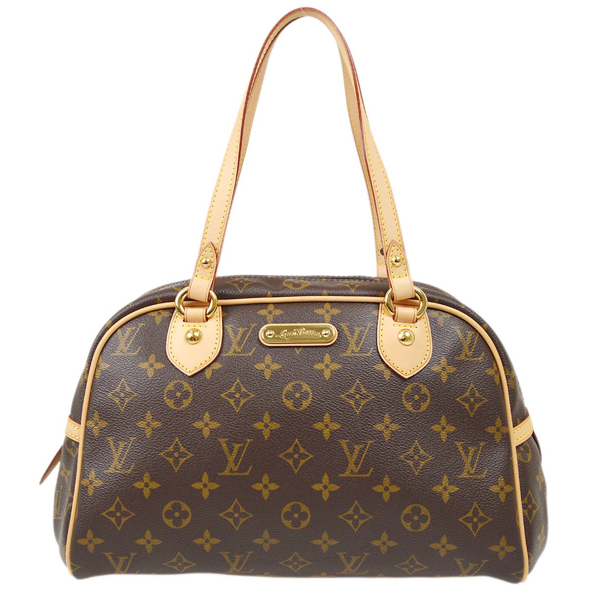 LOUIS VUITTON★ 2009 MONTORGUEIL PM MONOGRAM M95565 90123