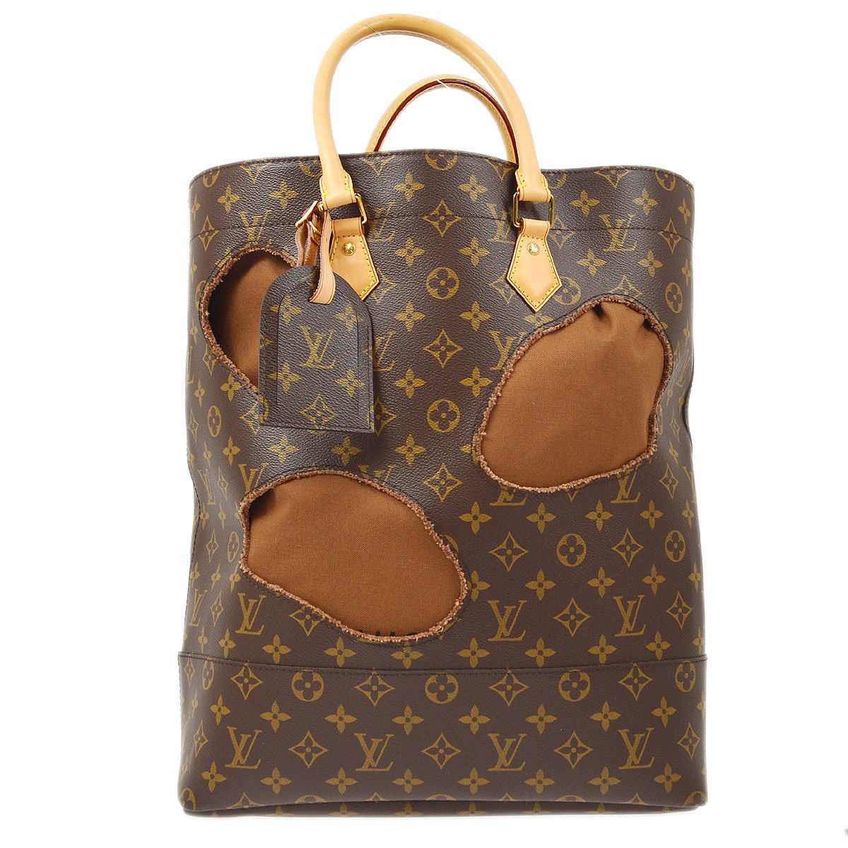 LOUIS VUITTON★ x Rei Kawakubo 2014 BAG WITH HOLES M40279 70638