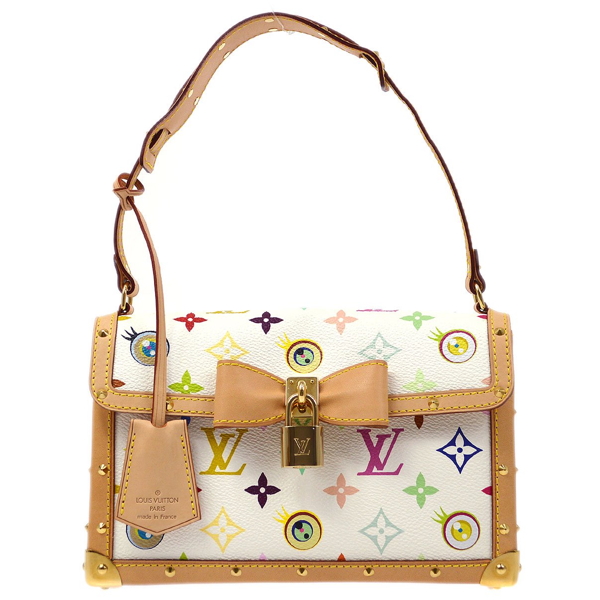 LOUIS VUITTON★ POCHETTE EYE MISS YOU BAG EYE LOVE MONOGRAM M92055 70652