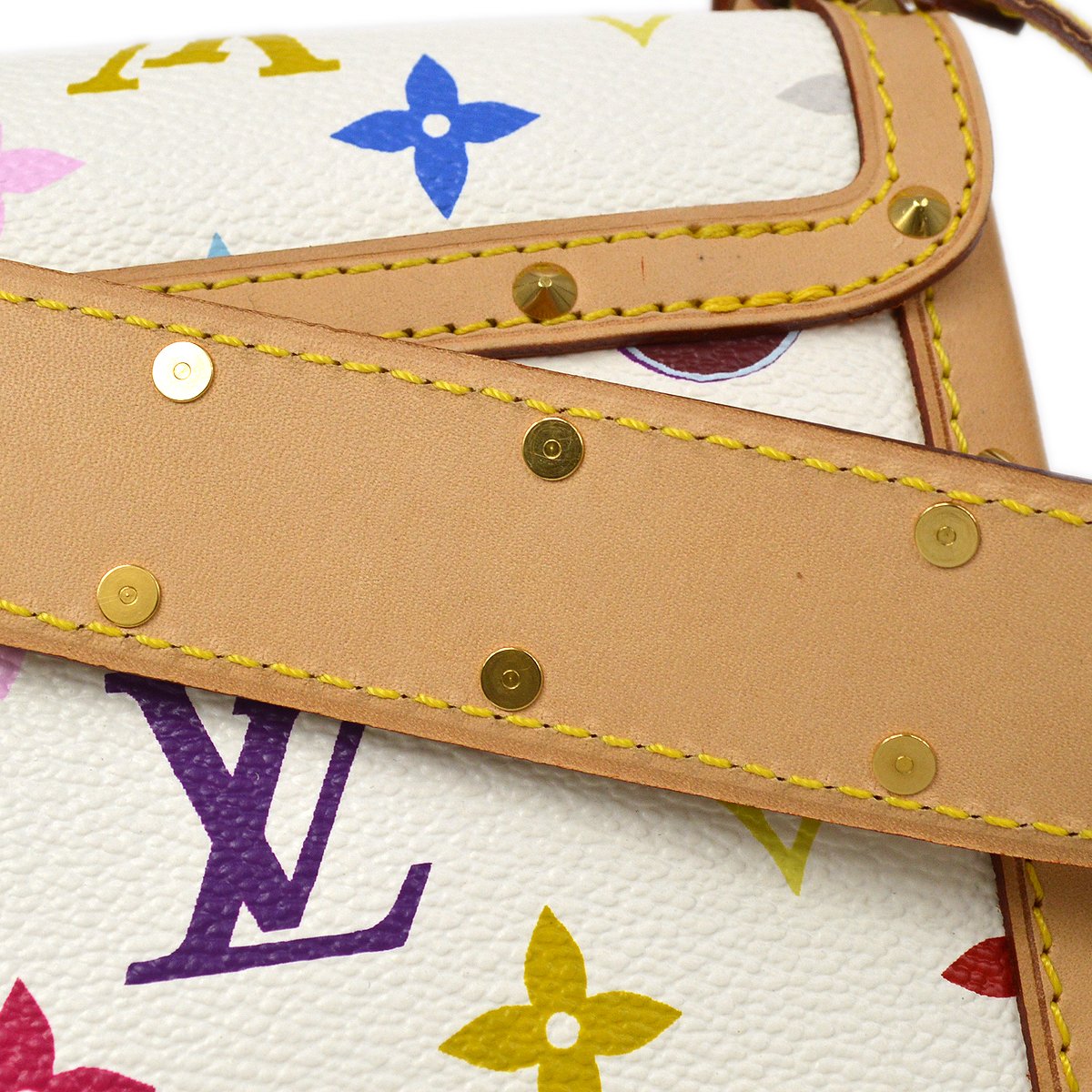 LOUIS VUITTON★ POCHETTE EYE MISS YOU BAG EYE LOVE MONOGRAM M92055 70652