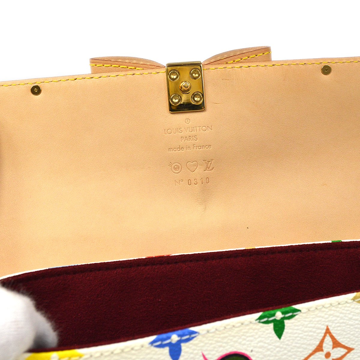 LOUIS VUITTON★ POCHETTE EYE MISS YOU BAG EYE LOVE MONOGRAM M92055 70652