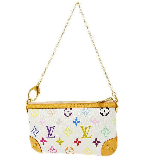 LOUIS VUITTON★ POCHETTE MILLA MM MONOGRAM MULTICOLOR M60096 81097