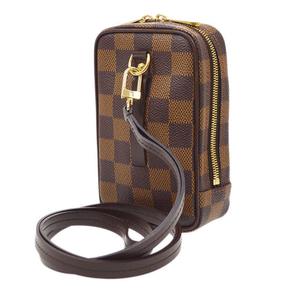 LOUIS VUITTON★ 2007 ETUI OKAPI GM SHOULDER CAMERA CASE DAMIER N61737 71155