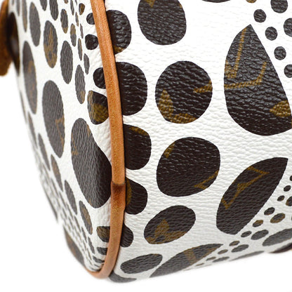LOUIS VUITTON★ x Kusama 2012 PAPILLON 30 PUMPKIN DOT M40687 72343