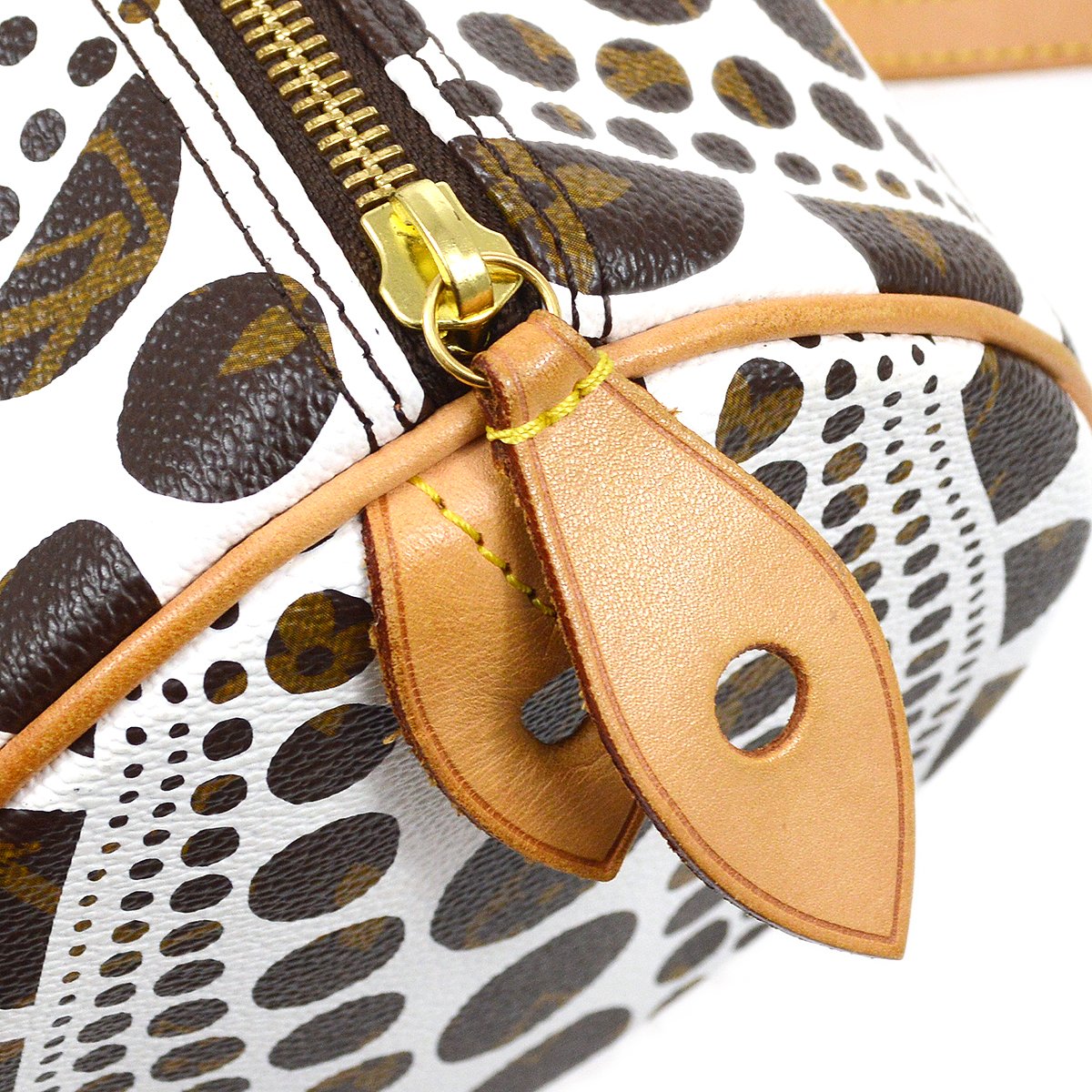 LOUIS VUITTON★ x Kusama 2012 PAPILLON 30 PUMPKIN DOT M40687 72343