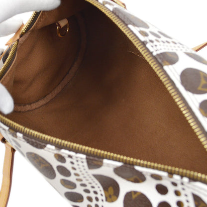 LOUIS VUITTON★ x Kusama 2012 PAPILLON 30 PUMPKIN DOT M40687 72343