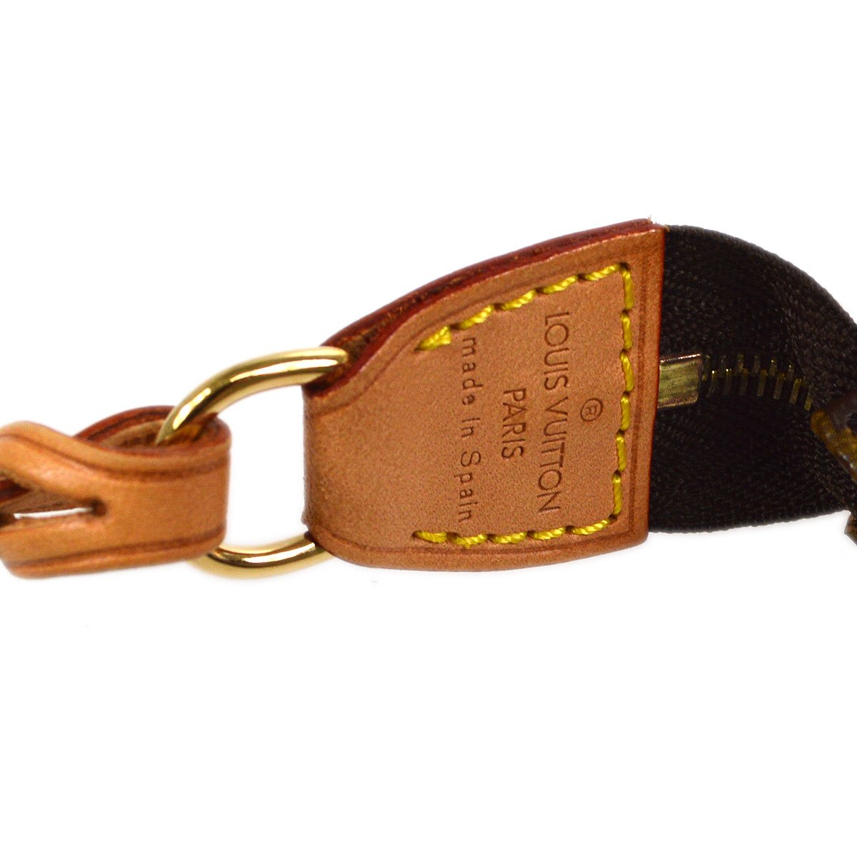 LOUIS VUITTON★ 2006 POCHETTE ACCESSOIRES MONOGRAM PERFO ORANGE M95185 62763
