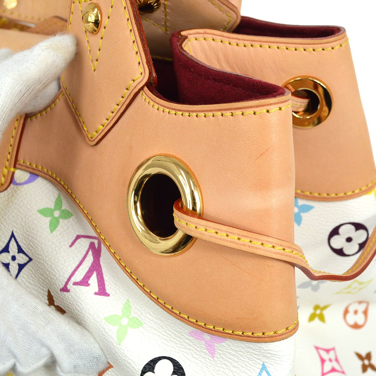 LOUIS VUITTON★ 2007 URSULA MULTICOLOR M40123 42403