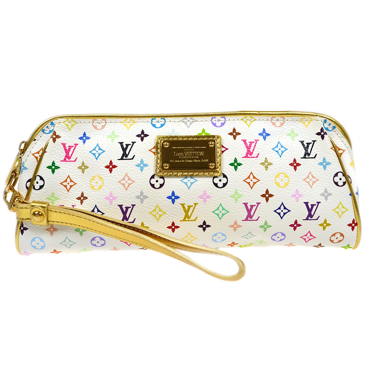 LOUIS VUITTON★ 2008 KATE MONOGRAM MULTICOLOR BLANC M55212 51473