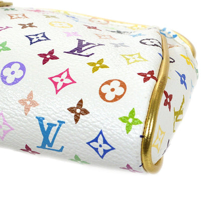 LOUIS VUITTON★ 2008 KATE MONOGRAM MULTICOLOR BLANC M55212 51473