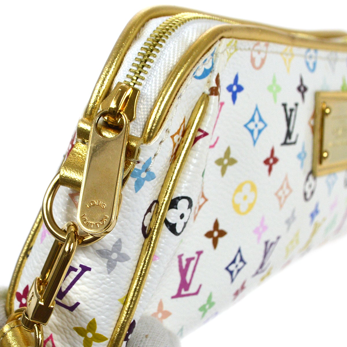 LOUIS VUITTON★ 2008 KATE MONOGRAM MULTICOLOR BLANC M55212 51473
