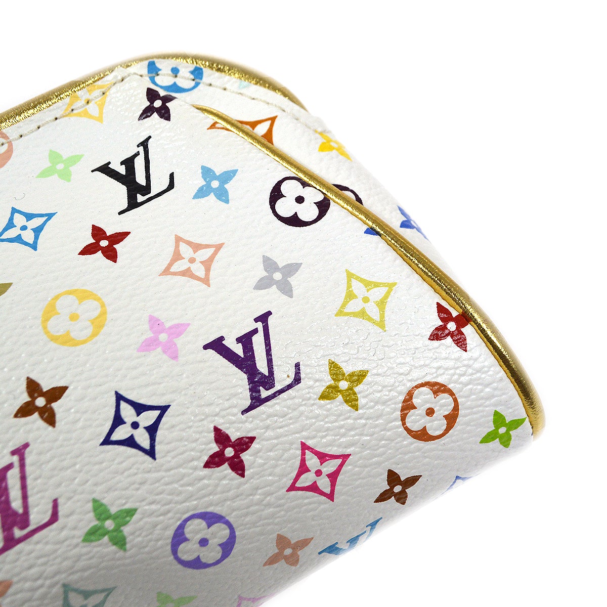 LOUIS VUITTON★ 2008 KATE MONOGRAM MULTICOLOR BLANC M55212 51473