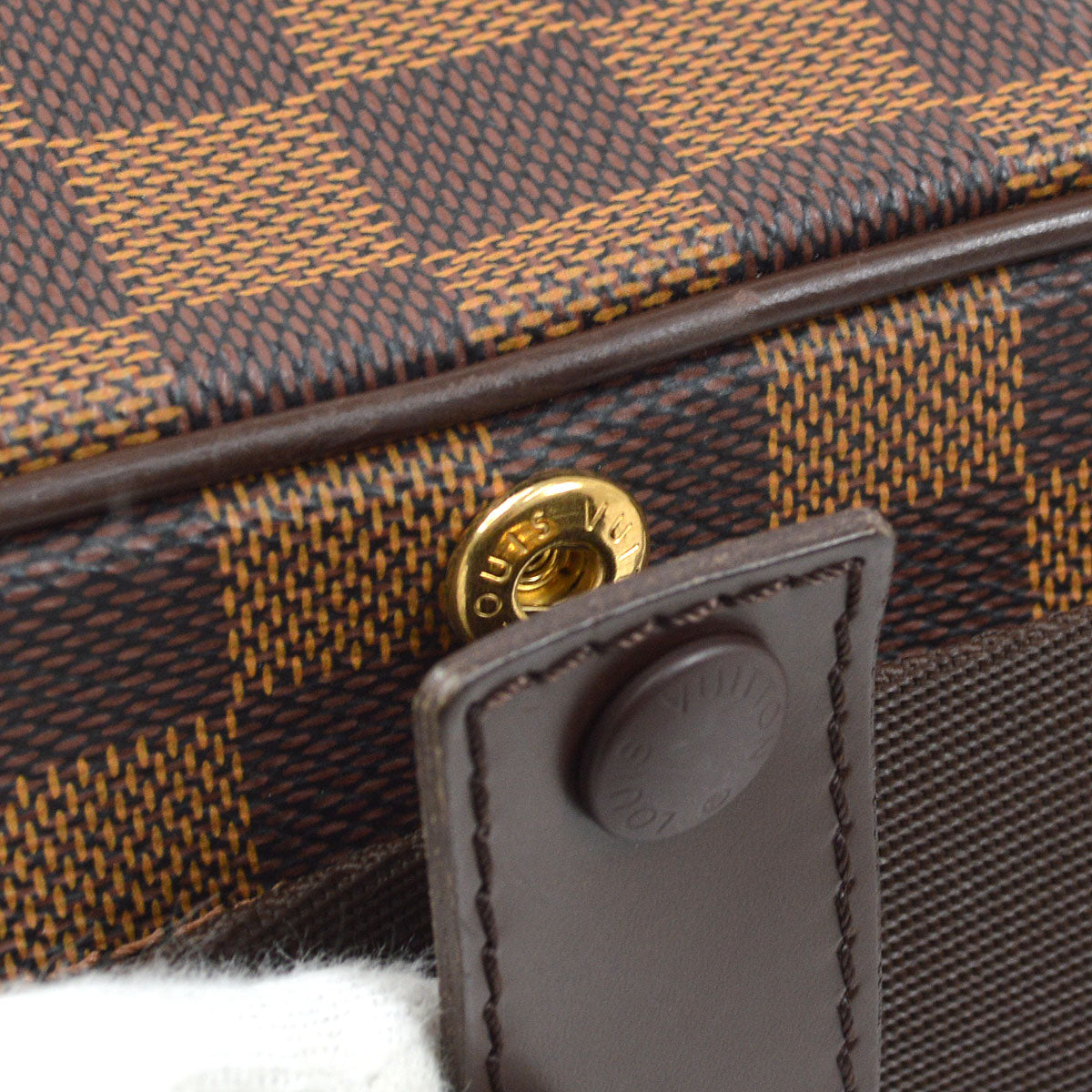 LOUIS VUITTON★ 2008 OLAF PM SHOULDER BAG DAMIER N41442 93554