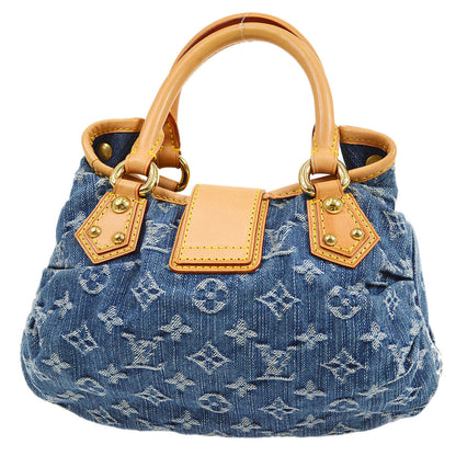 LOUIS VUITTON★ 2006 PLEATY MONOGRAM DENIM M95020 74586