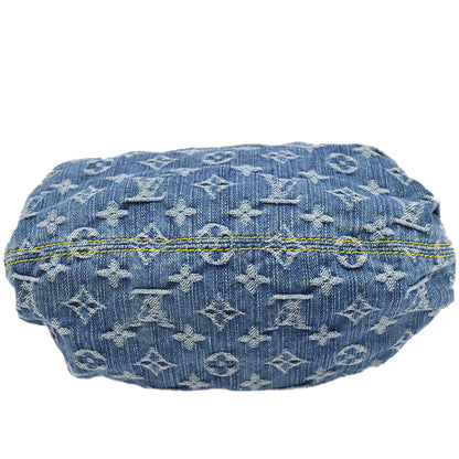 LOUIS VUITTON★ 2006 PLEATY MONOGRAM DENIM M95020 74586